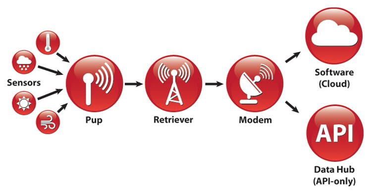 Retriever & Pups Wireless Crop Monitoring