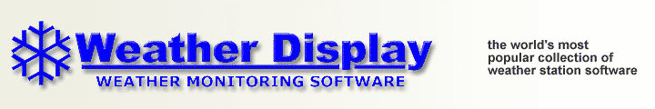 Weather Display Software