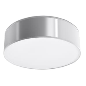 Grey Close Fit Ceiling Light 35cm