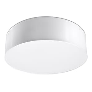 White Close Fit Ceiling Light 35cm