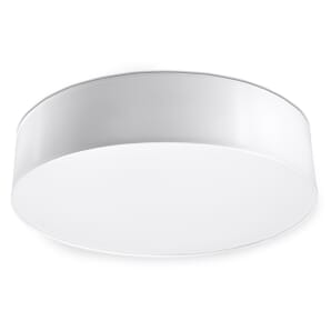White Close Fit Ceiling Light 45cm