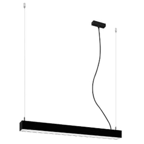 Black Pendant Bar Ceiling Light 67cm