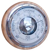 FCC Barometer Mounted on Ash Wood 170mm 1035ASH