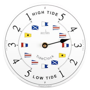 Ryde High & Low Tide Wall Clock