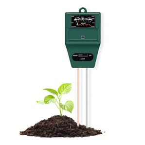 3-in-1 Soil Meter: Sunlight, Moisture, and pH Tester for Garden and Hydroponics
