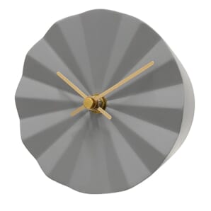 Layla Modern Geometric Resin Mantel / Tabletop Clock