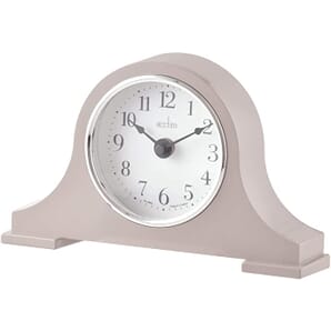 Harston Mantel Clock Painted Plastic Case