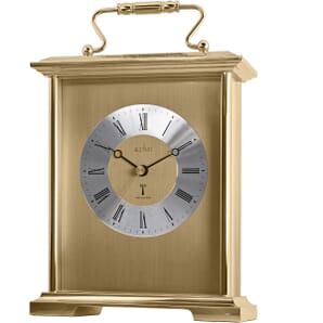 Althorp Polished Metal Carrriage Clock