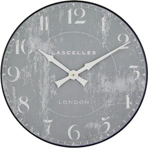 Lascelles Wall Clock Grey 36cm