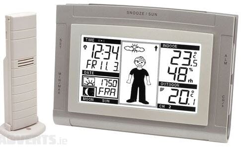 Weather man TechnoLine WS9611 Weather Station Front View