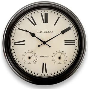 Outdoor Clock with Temp and Humidity display 36cm