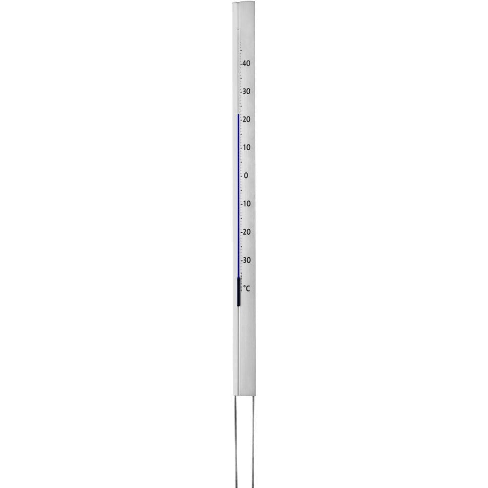 Large Central Park Aluminium Garden Thermometer 1m