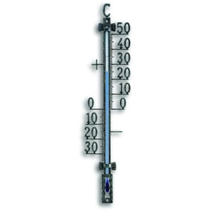 Outdoor Antique Tin Metal Thermometer 27.5cm