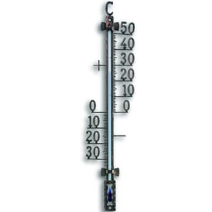 Outdoor Antique Copper Metal Thermometer 27.5cm