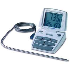 Digital Oven/Meat Thermometer with Timer & Alarm