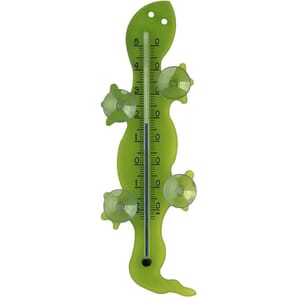 Gecko Window Thermometer 22cm