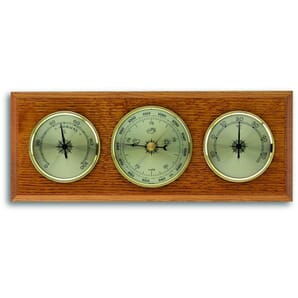 Oak Barometer 28cm