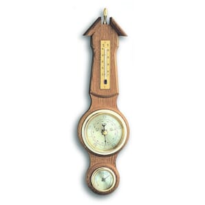 Oak Banjo Barometer 39cm