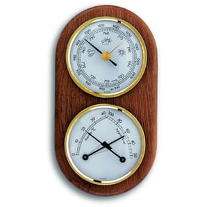Oak Barometer 17cm