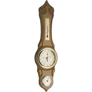 Oak Banjo Barometer 42cm