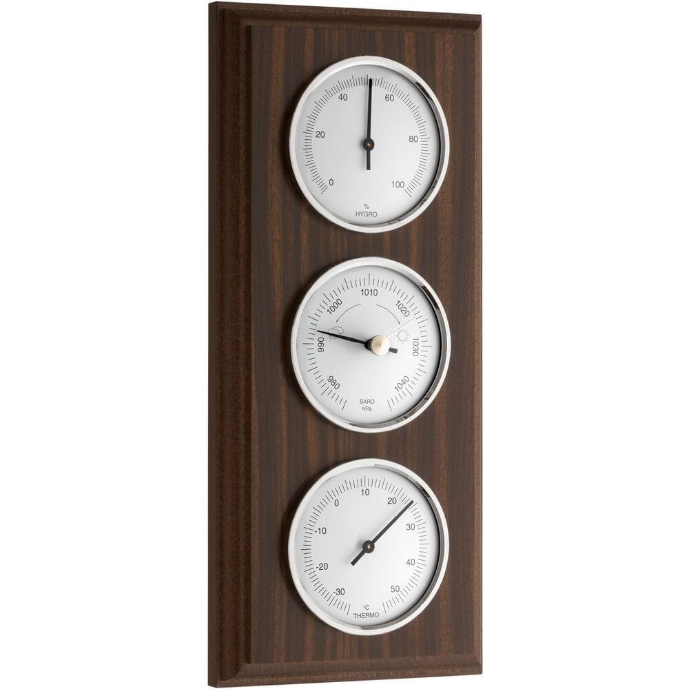 Walnut Barometer 27cm