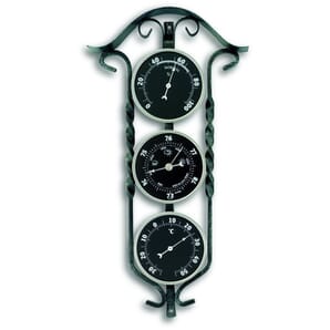 Barometer - Outdoor Black Iron 34cm