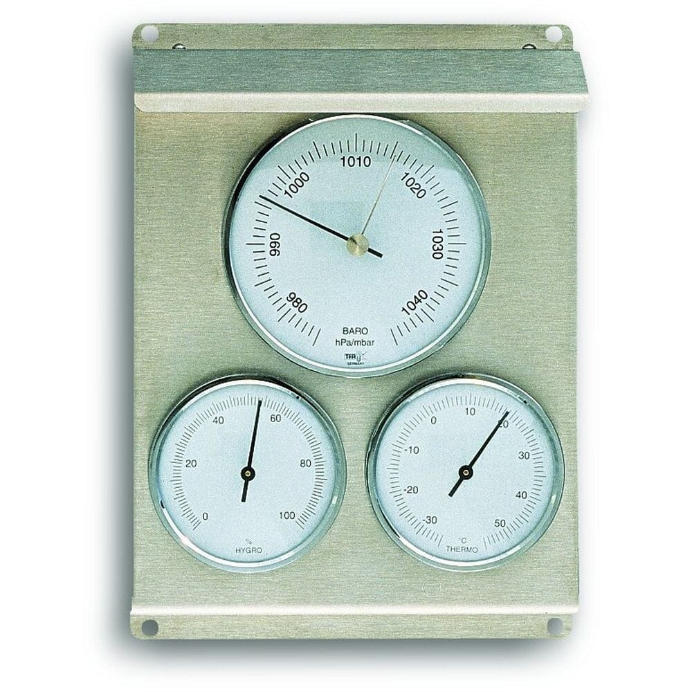 outdoor barometer clock