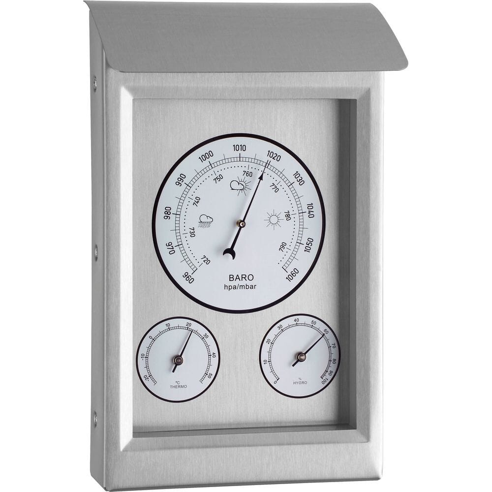 Outdoor Metal Barometer 22.5cm