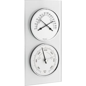 Matt Glass Barometer 24cm