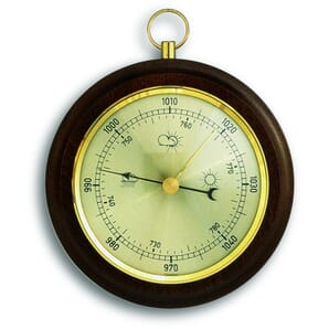 Walnut Barometer 19.5cm