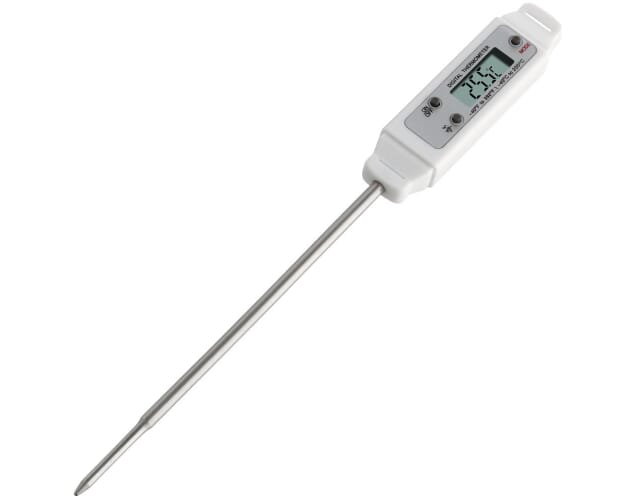 HACCP Waterproof Digital Thermometer With Long 125mm Probe