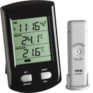 Ratio Wireless Indoor & Outdoor Min/Max Thermometer