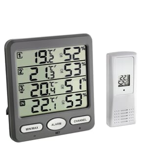 Klima Monitor Wireless Min/Max Thermo-Hygrometer
