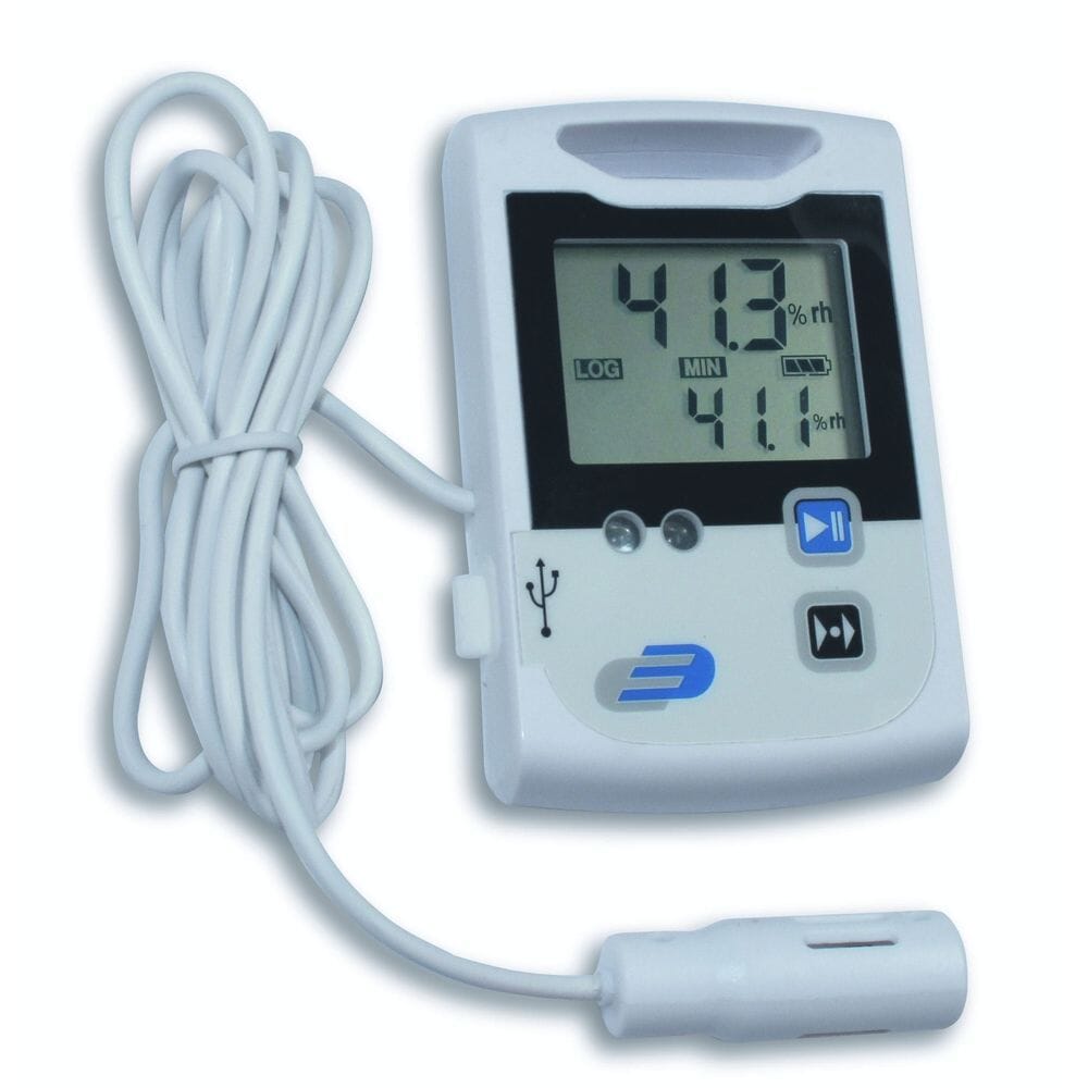 Log110 Temperature & Humidity Data Logger With 2m Cable Probe