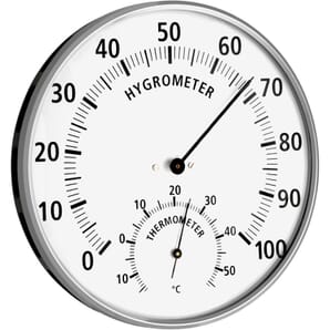 Thermo-Hygrometer Hair Synthetic 13.2cm