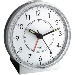 Alarm Clock With Twist-Set Face 11cm