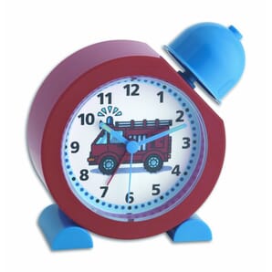 Fire Engine Alarm Clock 13cm