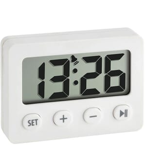 Compact Digital Alarm Clock with Timer and Stopwatch 6cm