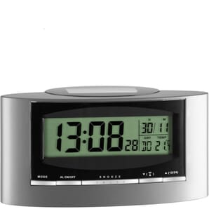 Solar Powered Alarm Clock 15.5cm