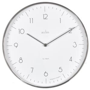 Madison White Wall Clock 35cm