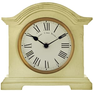 Falkenberg Clotted Cream Mantel Clock 18cm