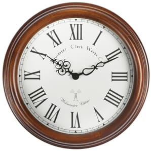 Westminster Chime Radio Controlled Wall Clock 39cm