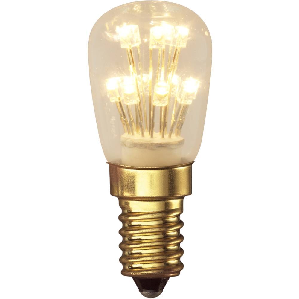 Calex Pearl LED Pilot lamp 240V 1,0W E14 T26x60mm, 13-leds 2100K