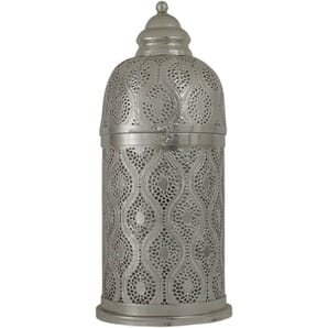 Silver Table Lamp 62cm