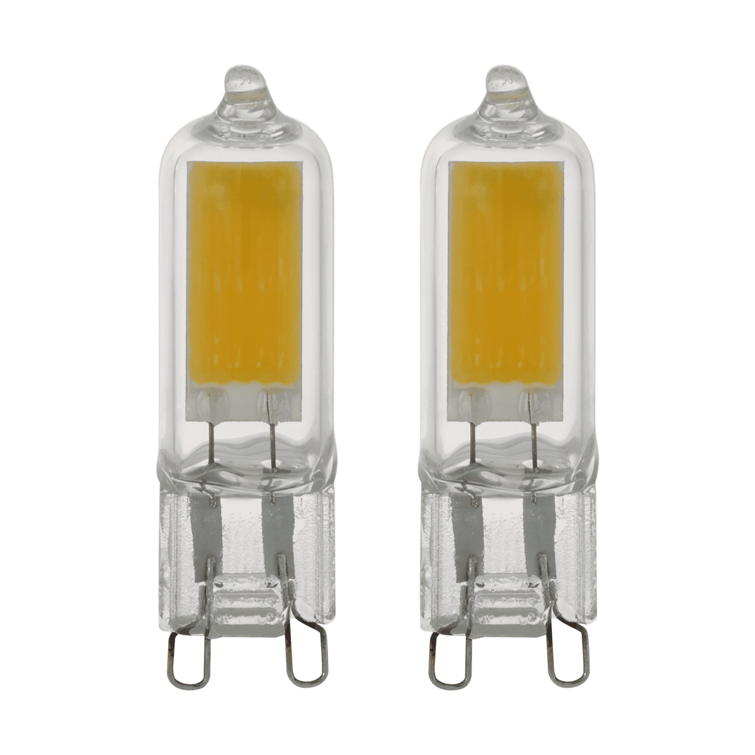 2w G9 LED 20w Equivalent Warm White Twin Pack - Non Dimmable