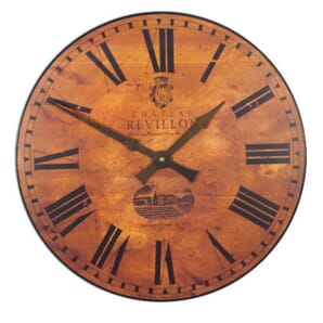Chateau Revillon Wall Clock 49cm