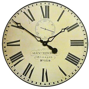 Caledonian Railway Wall Clock 49cm