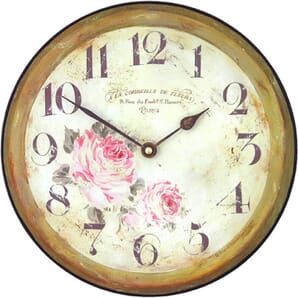 Florist Wall Clock 25.5cm or 36cm
