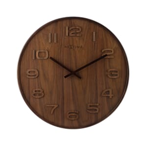 Wood Wood Wall Clock 35cm
