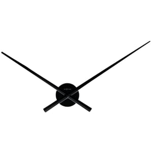 Black Hands Wall Clock 70cm